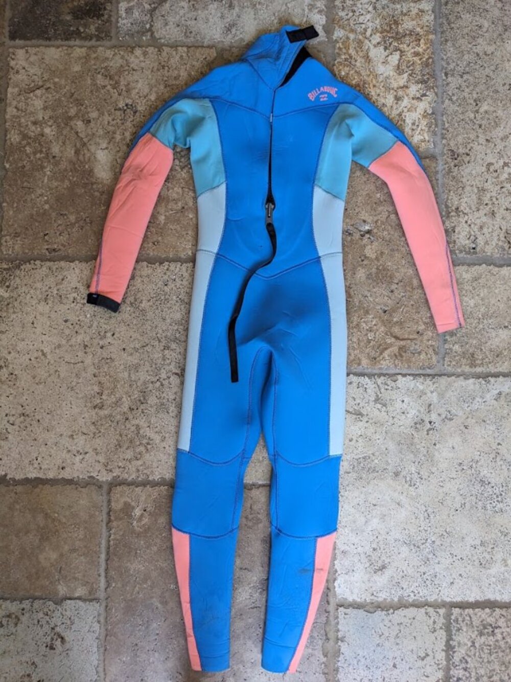 Billabong Unisex Synergy 3/2mm Back Zip Full Wetsuit Size 10 - Picture 3 of 4
